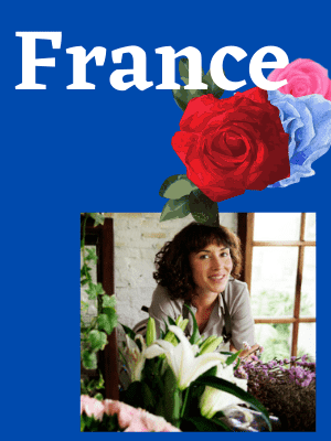Blomster levering til Frankrig